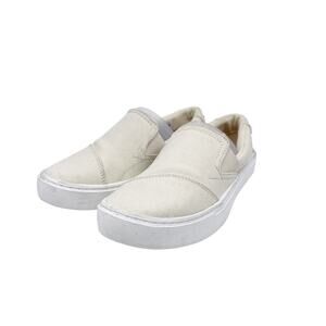 Toms Women's Luca Slip-On Natural Cream Size 5